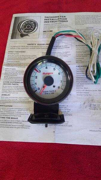 sunpro tachometer wiring diagram