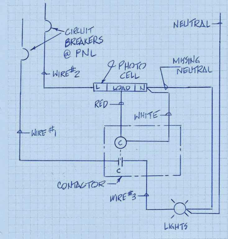 single phase lighting contactor wiring diagram