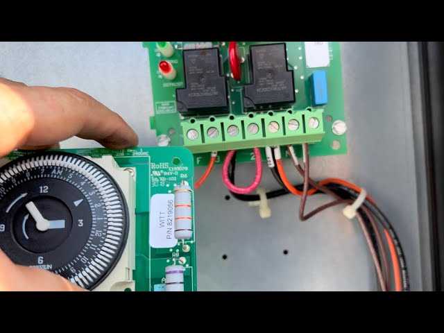 walk in freezer defrost timer wiring diagram