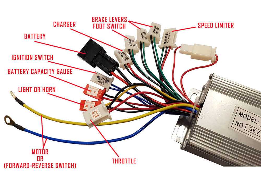 36 volt electric scooter wiring diagram