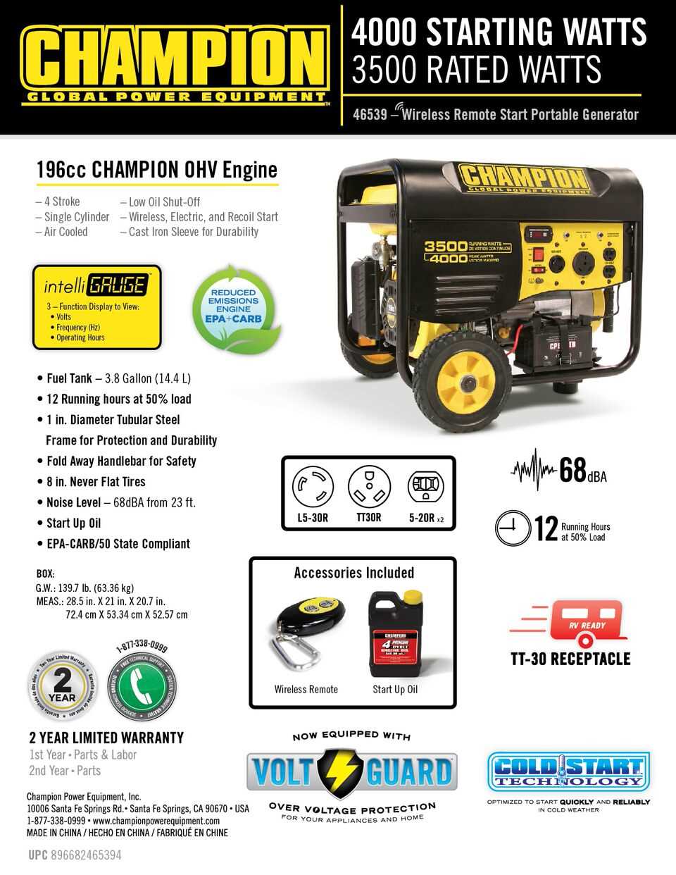 champion 3500 watt generator wiring diagram