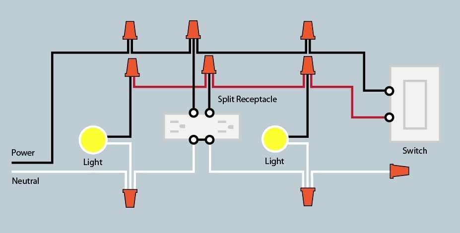 multi light wiring diagram