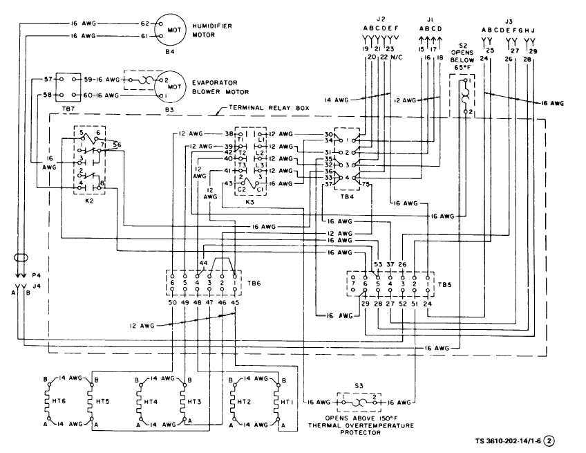 wiring diagram air conditioning unit