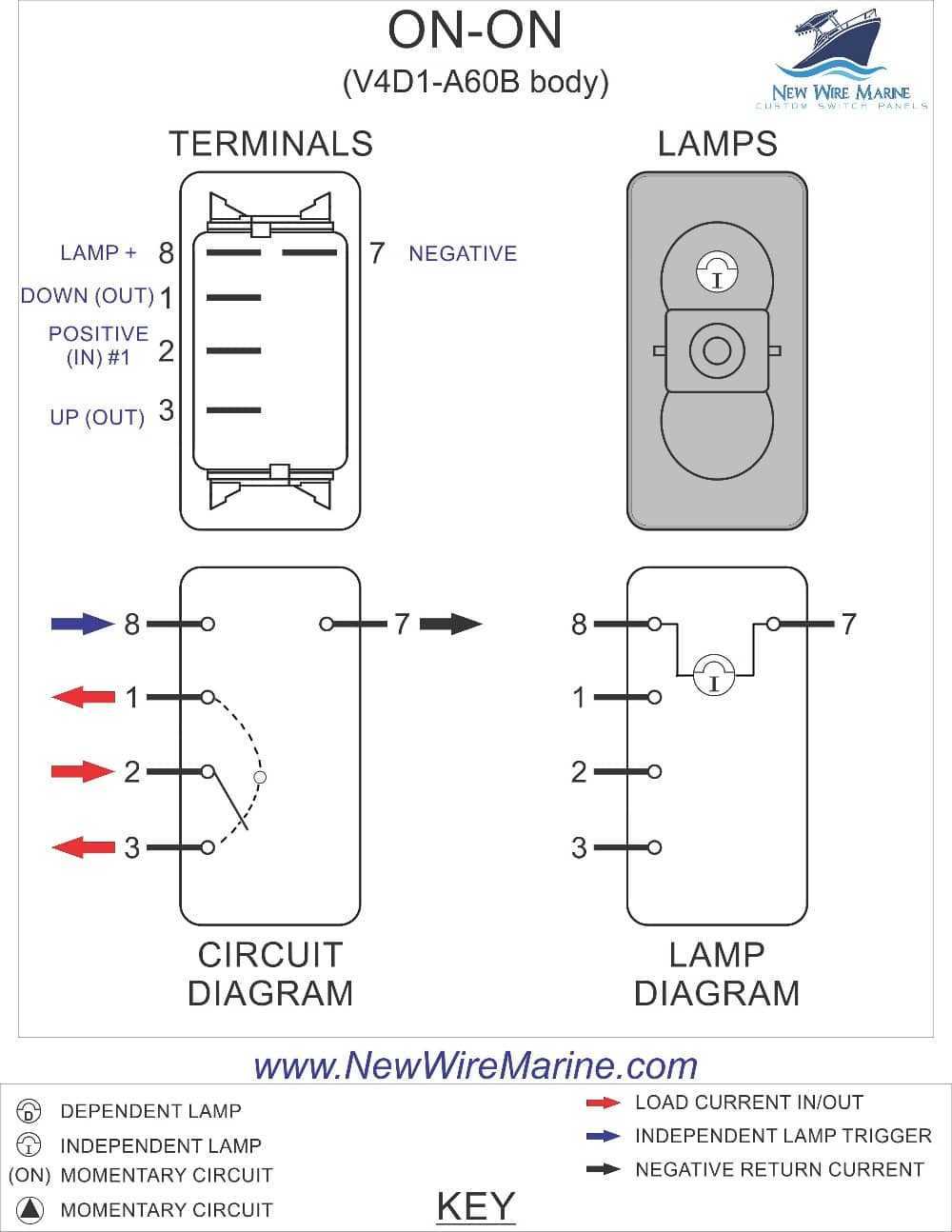 schematic 5 prong ignition switch wiring diagram