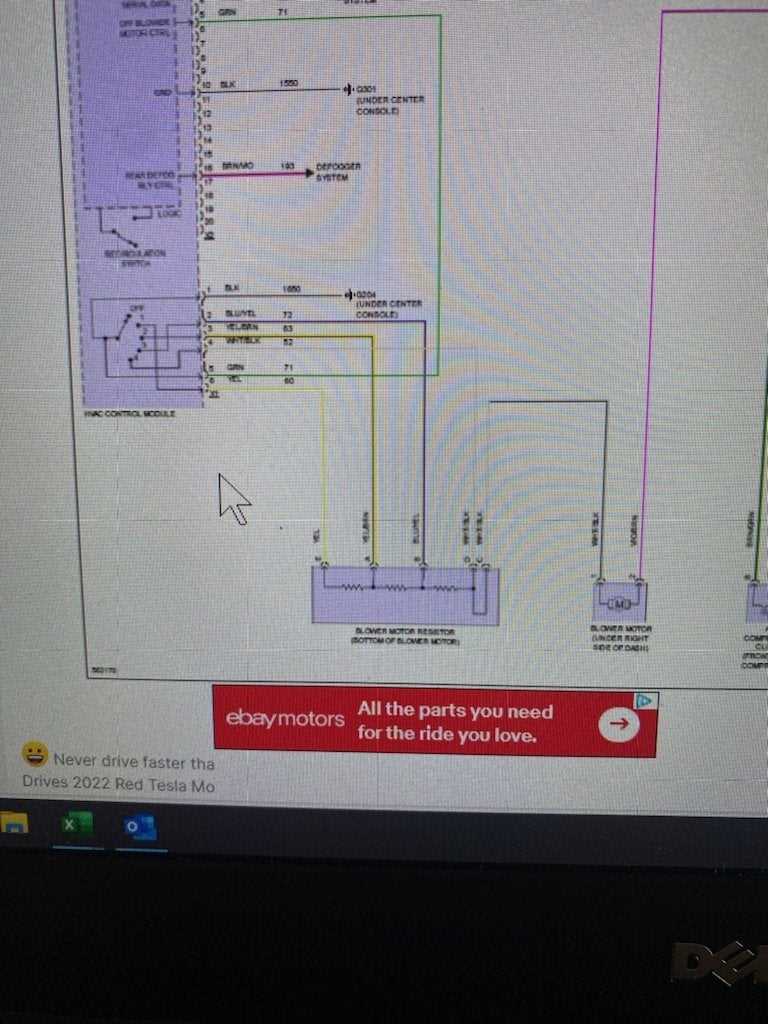 blower motor resistor wiring diagram