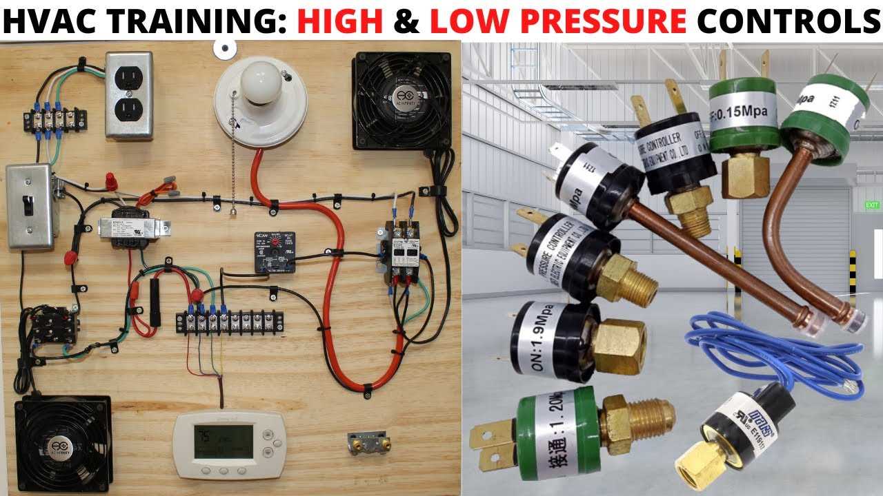 high and low pressure switch wiring diagram