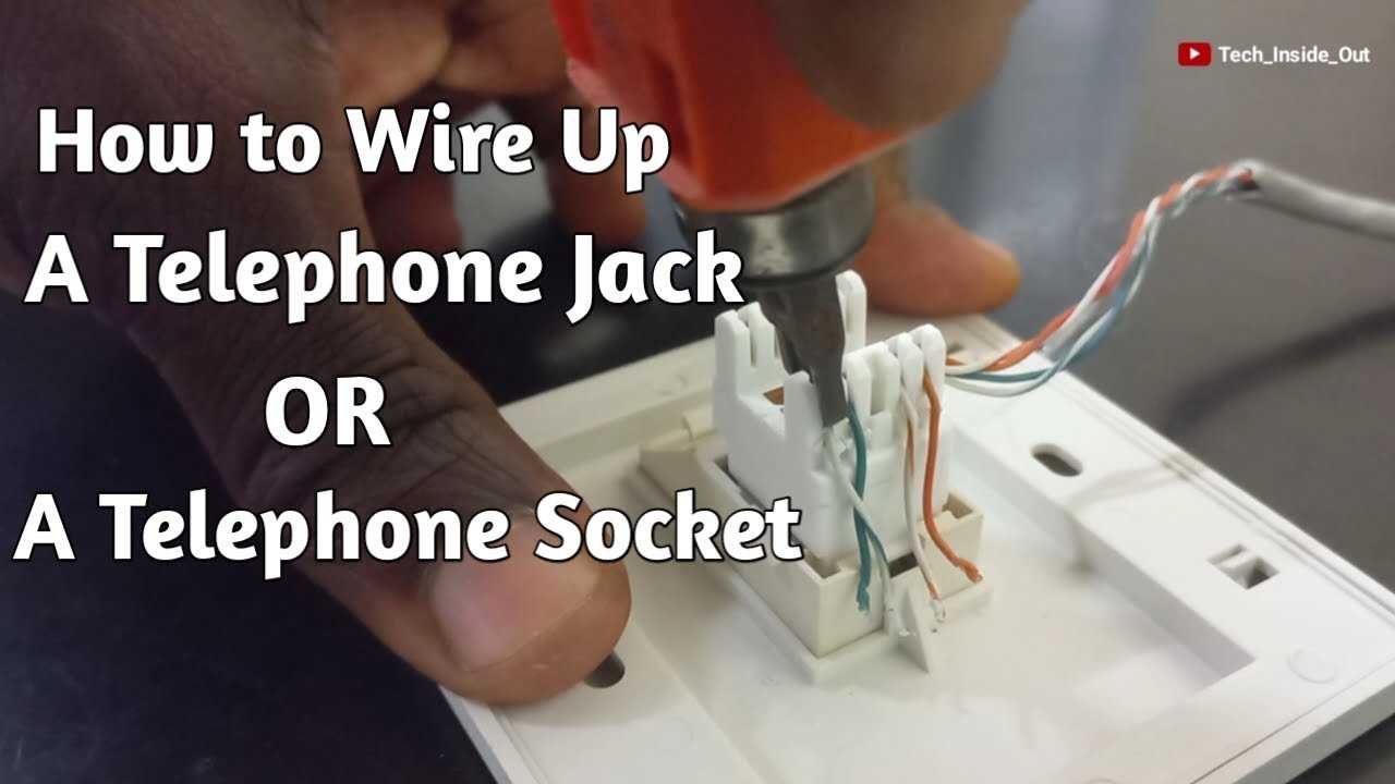 wiring diagram for phone jack