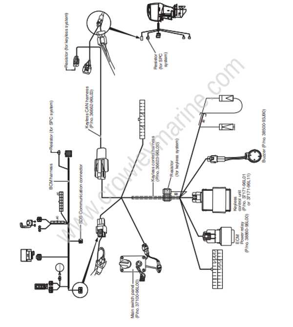 suzuki outboard ignition switch wiring diagram