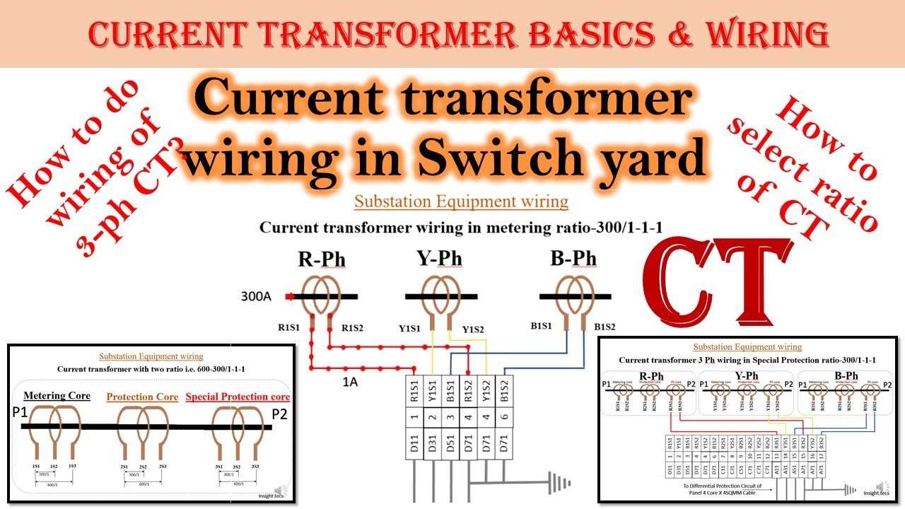 current transformer wiring diagram