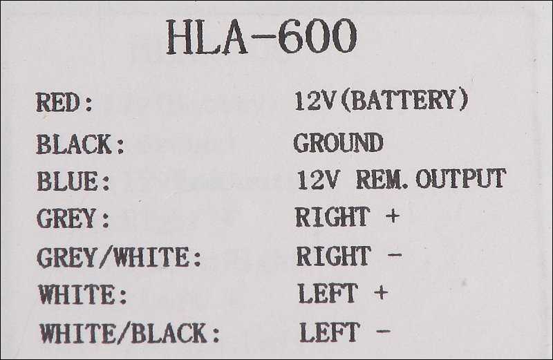 instruction metra line output converter wiring diagram