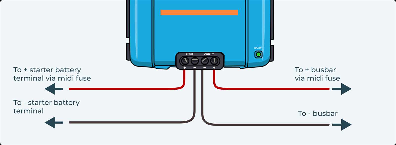 dc to dc charger wiring diagram