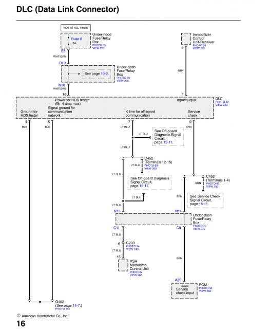 2005 honda pilot stereo wiring diagram