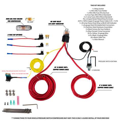 wiring diagram for air ride suspension