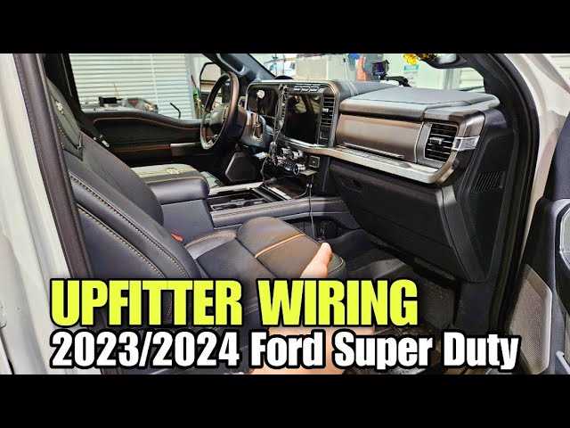 2023 f350 upfitter switch wiring diagram