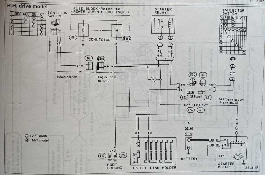 nissan 3 pin ignition coil wiring diagram