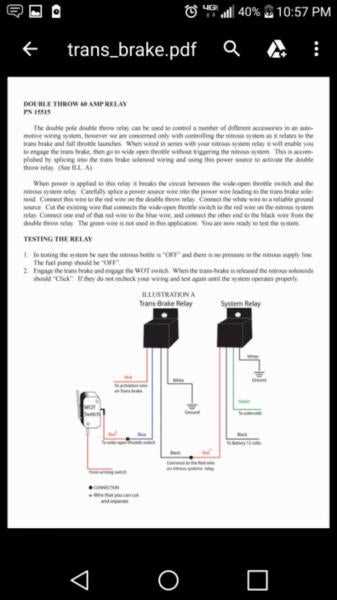 nitrous wiring diagram