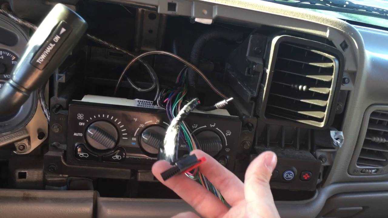 2004 gmc yukon radio wiring diagram