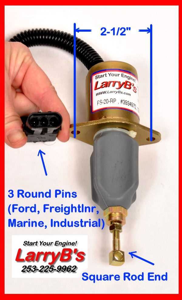 3 wire fuel solenoid wiring diagram