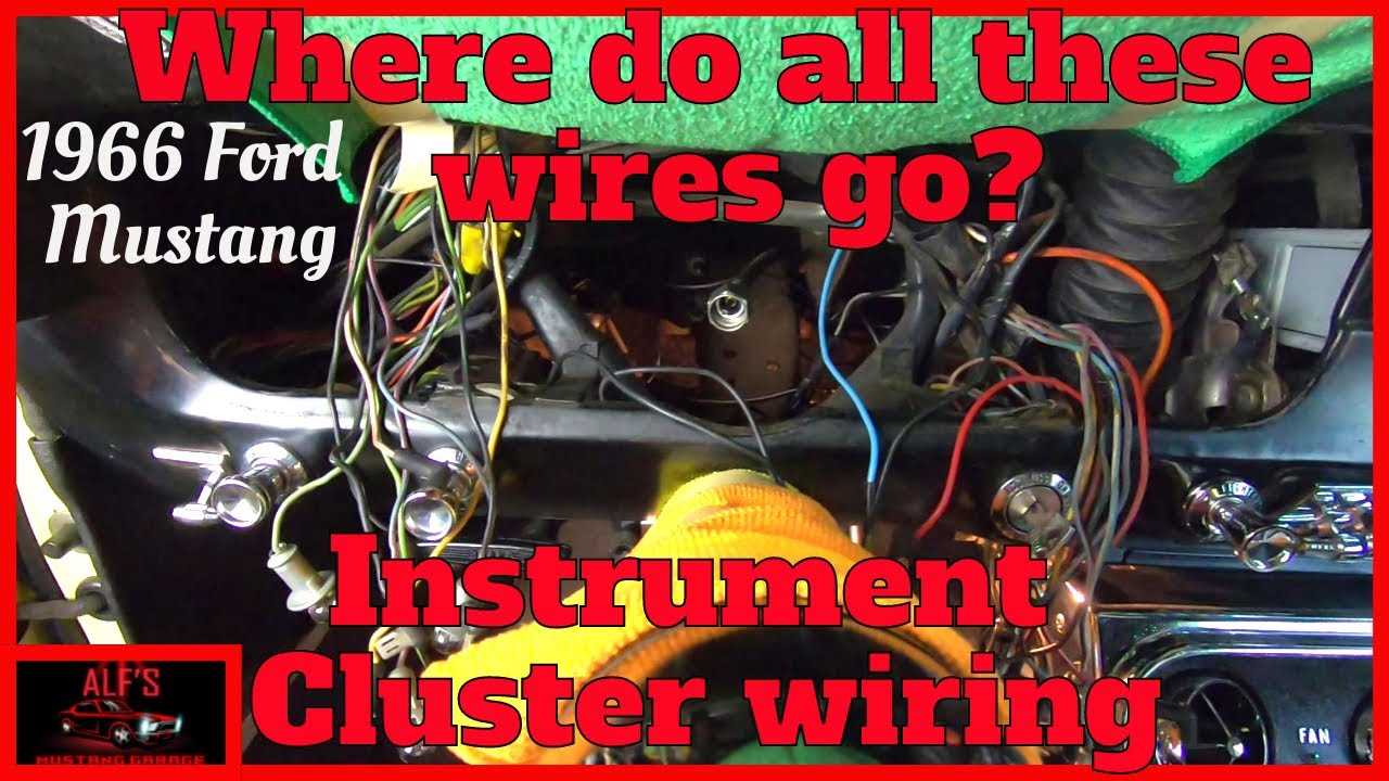 wiring diagram 66 mustang