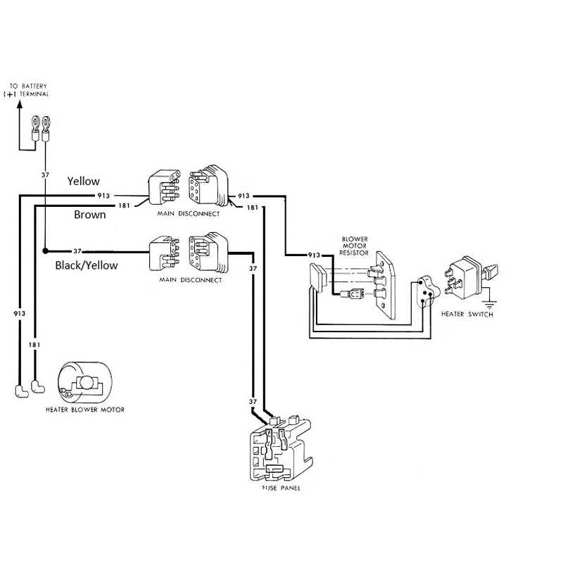 65 mustang wiring diagram