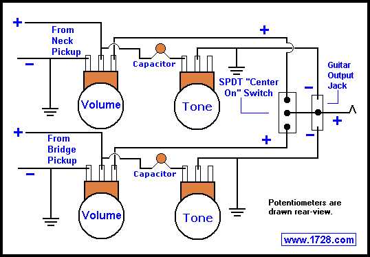 wiring diagram for bass guitar