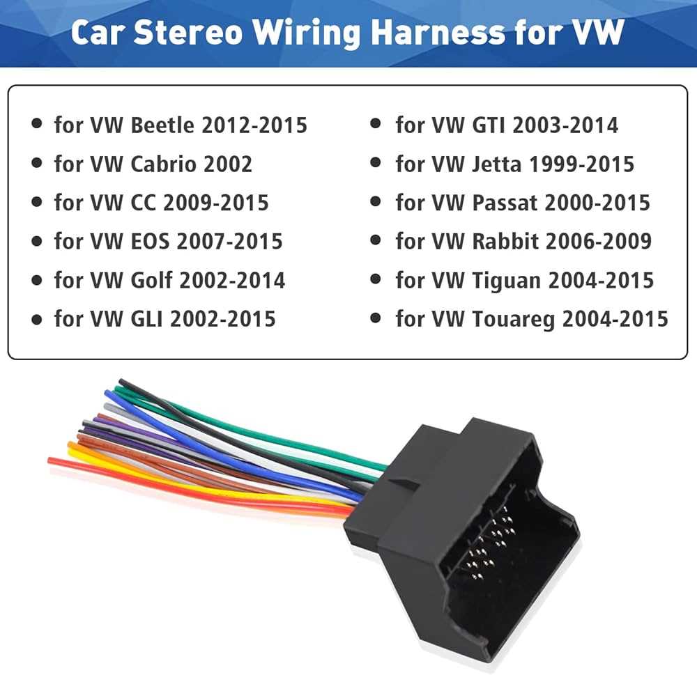 car color vw radio wiring diagram