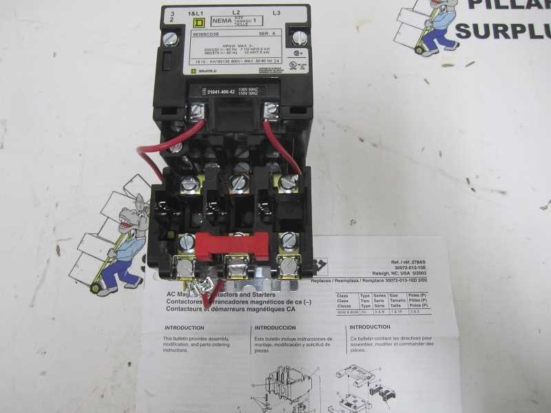 square d 8536 starter wiring diagram