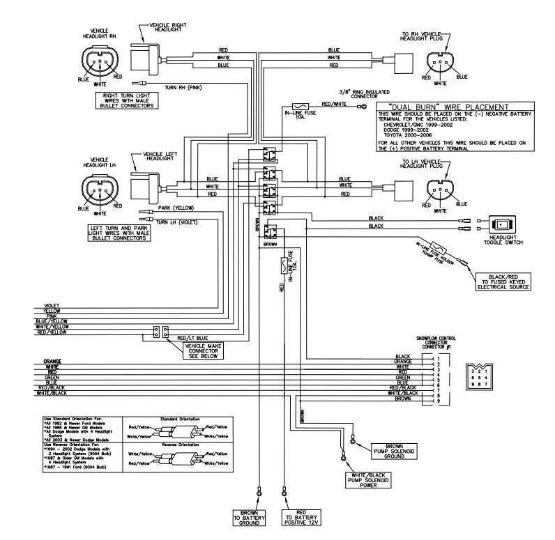 boss snow plow relay wiring diagram