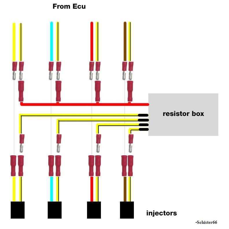 engine fuel injector wiring diagram