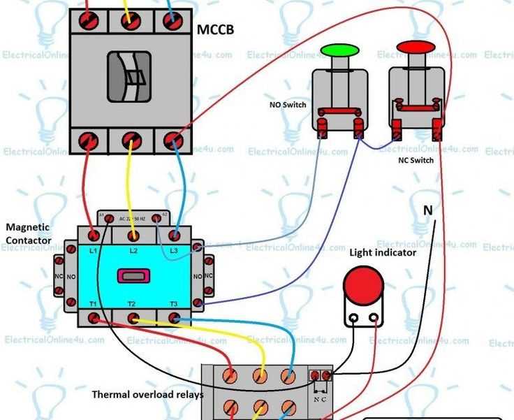 208 3 phase motor wiring diagram