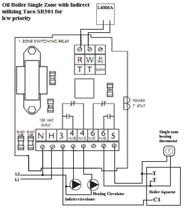 oil burner control wiring diagram