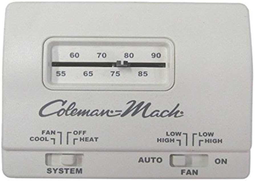 old coleman mach thermostat wiring diagram