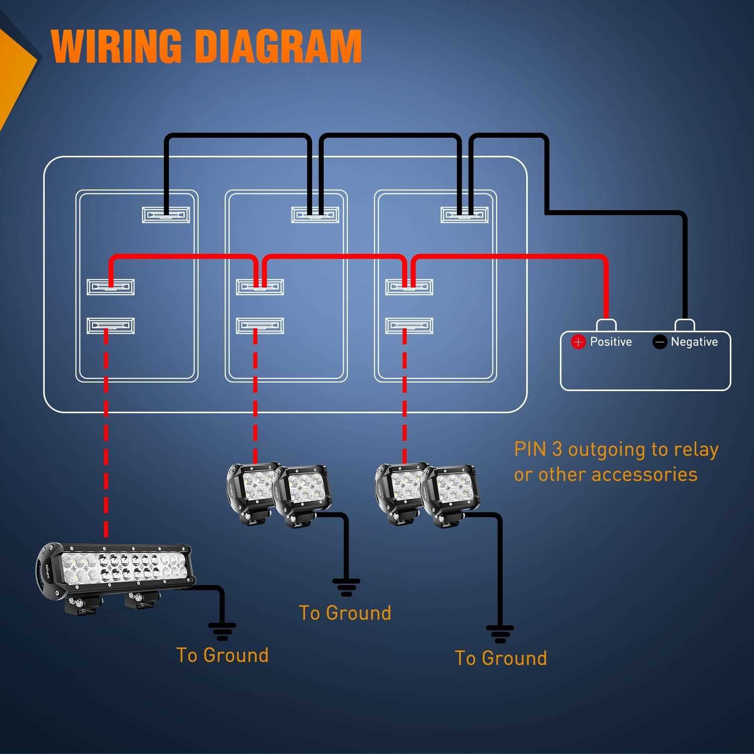 nilight rocker switch wiring diagram