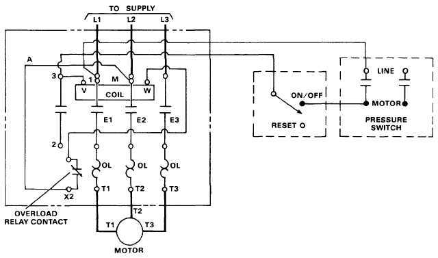 allen bradley motor starter wiring diagram