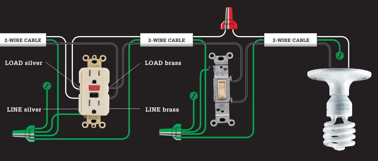 household light switch wiring diagram