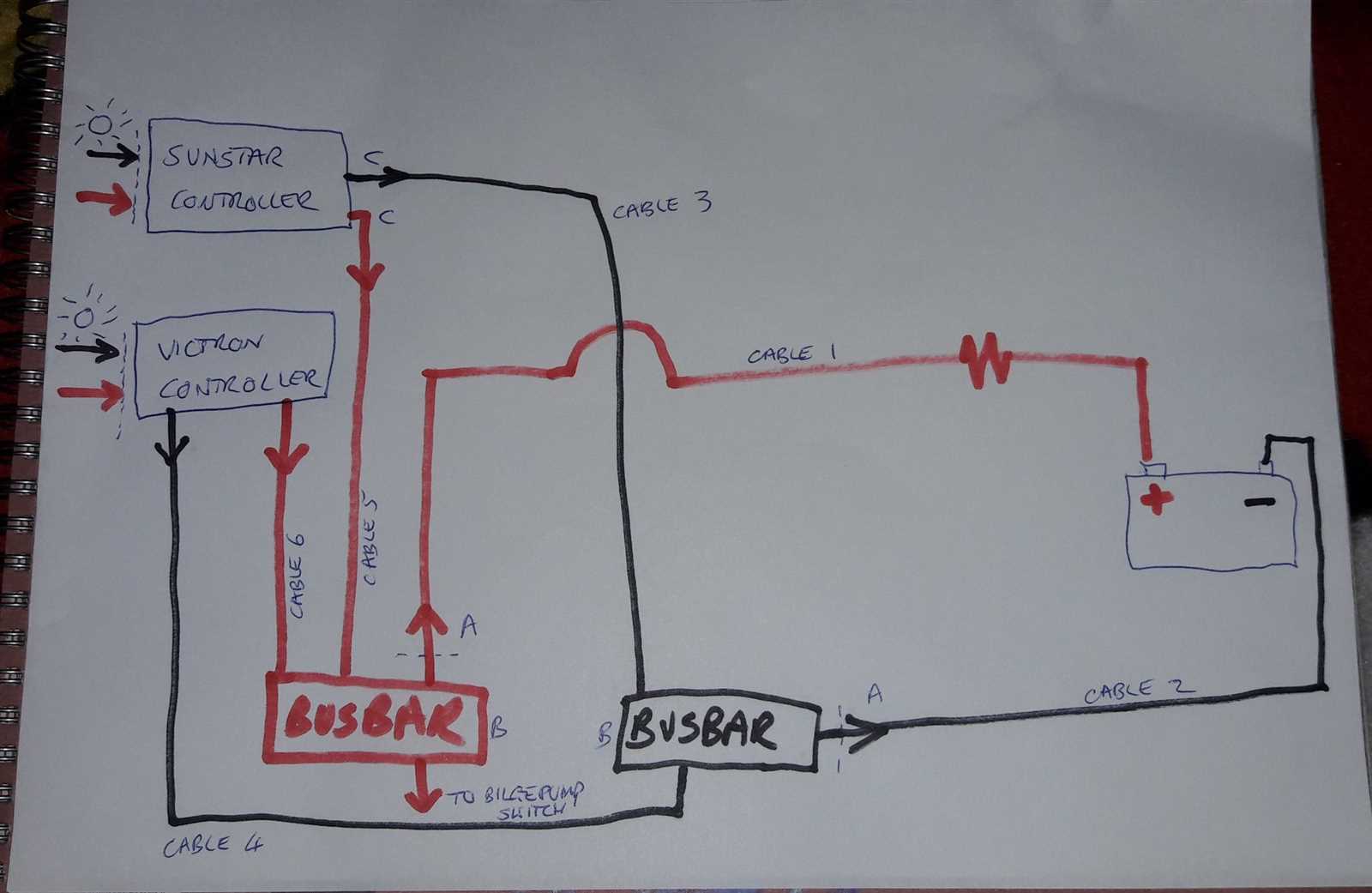 busbar wiring diagram