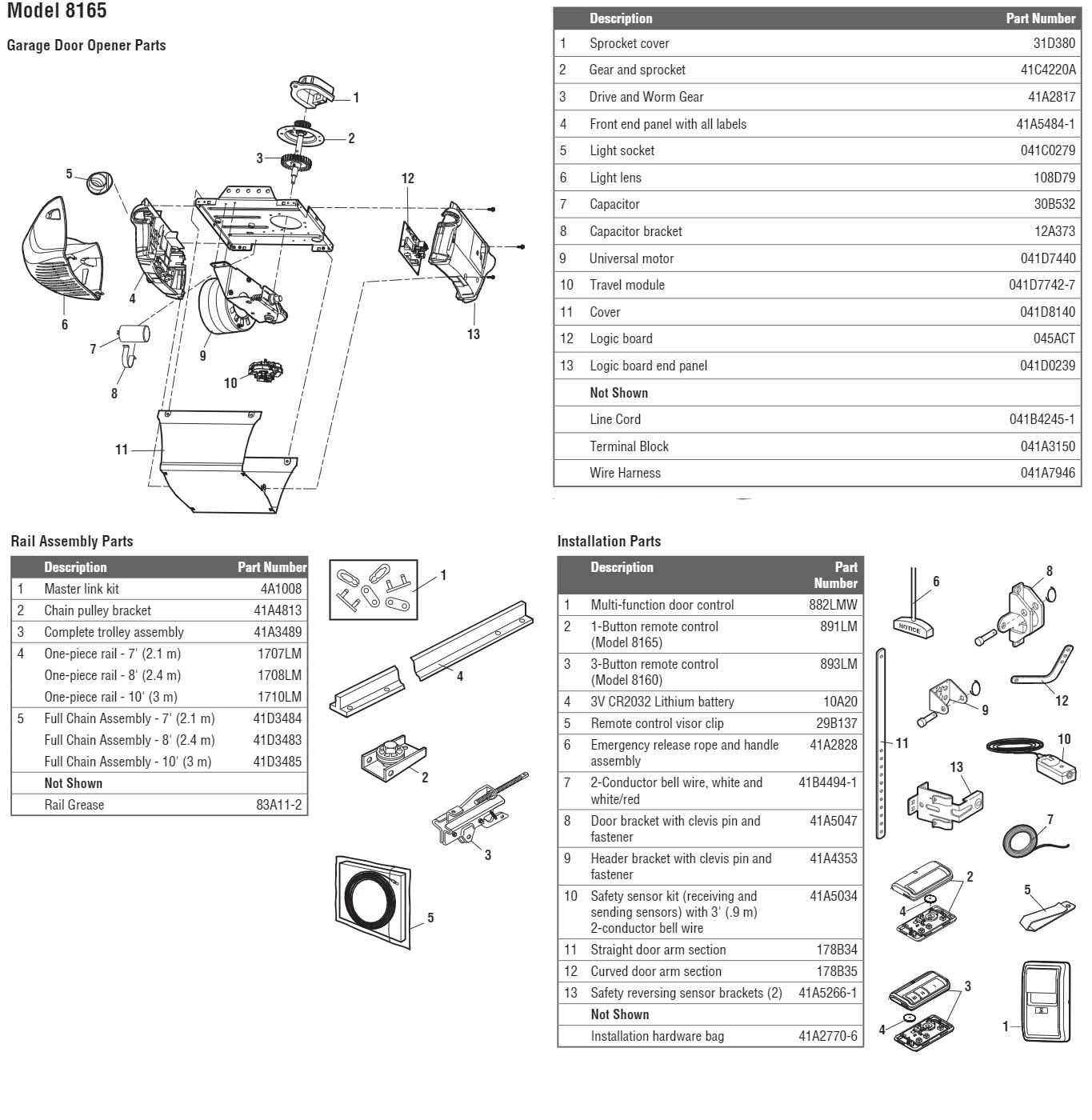 liftmaster garage opener wiring diagram