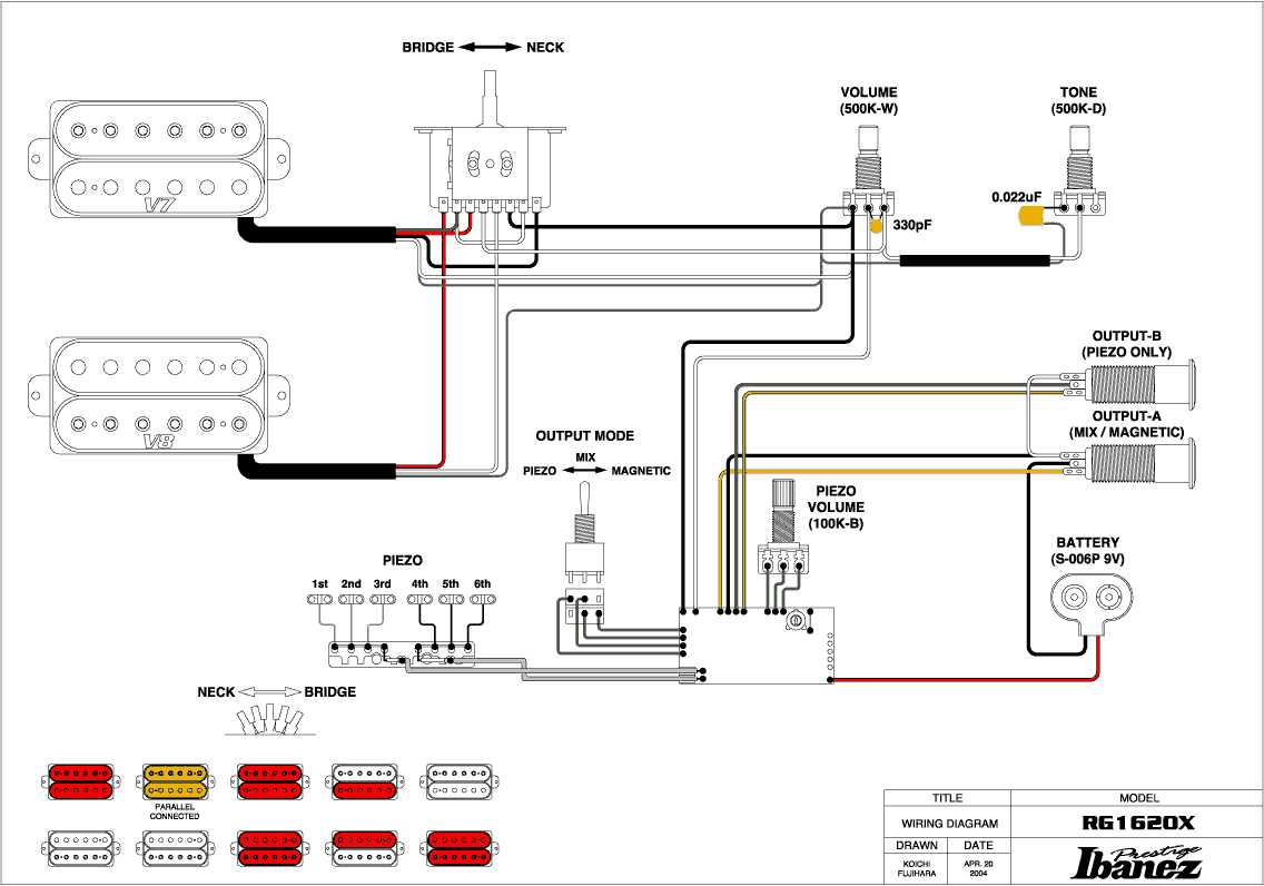 ibanez wiring diagram