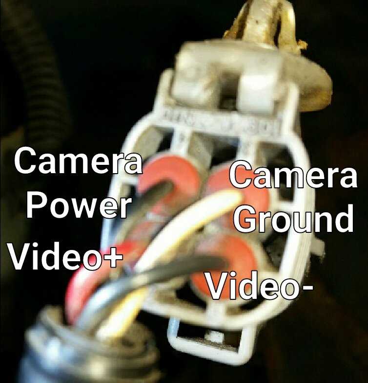 honda reverse camera wiring diagram