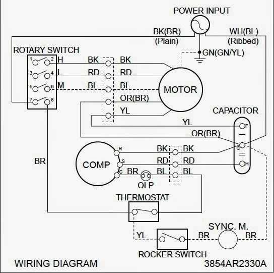 a c wiring diagram