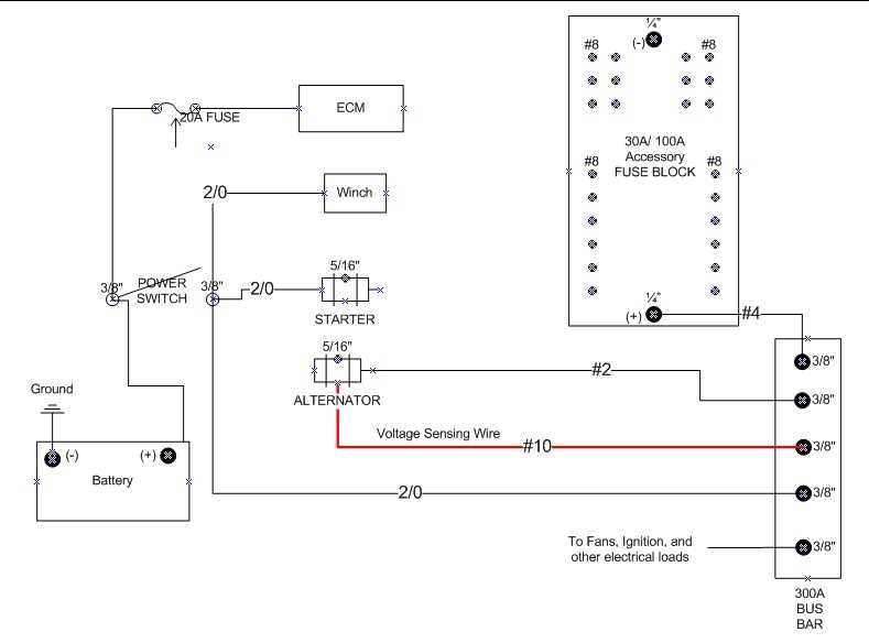 delco remy alternator wiring diagram 4 wire