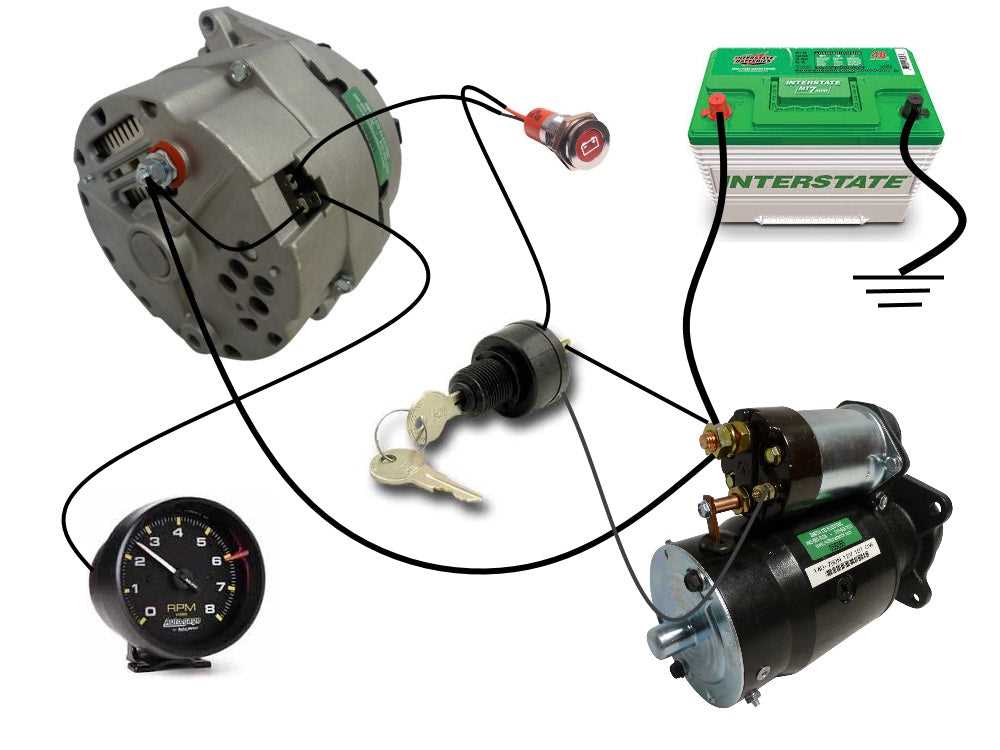 gm 3 wire alternator wiring diagram