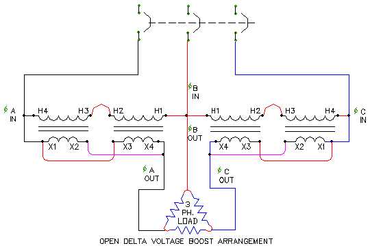 buck boost transformer wiring diagram