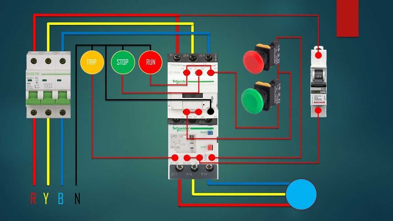 allen bradley wiring diagrams motor starter