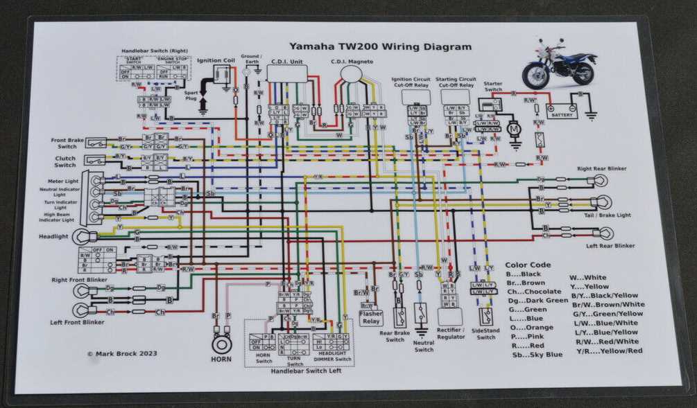 yamaha 350 warrior wiring diagram