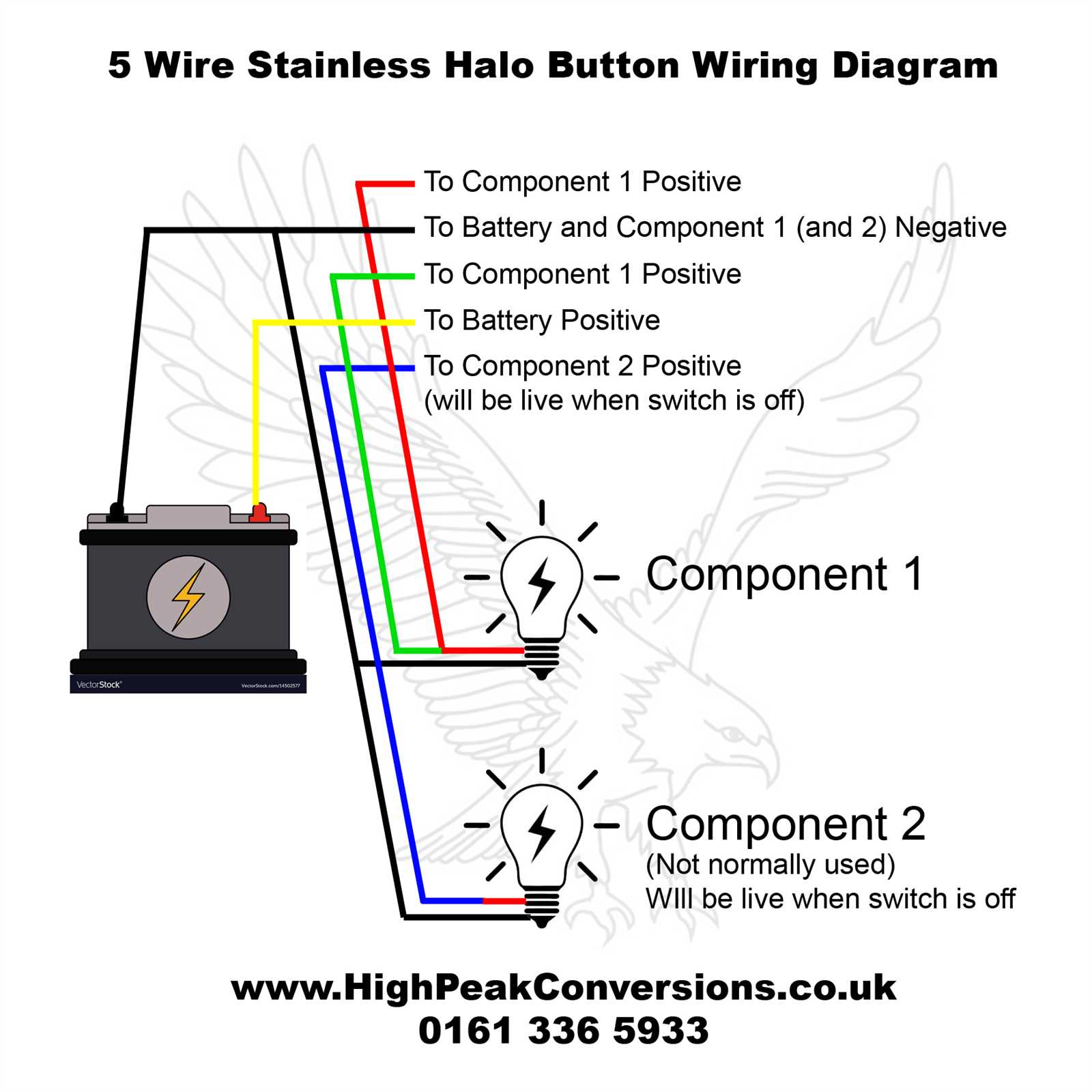 button switch wiring diagram