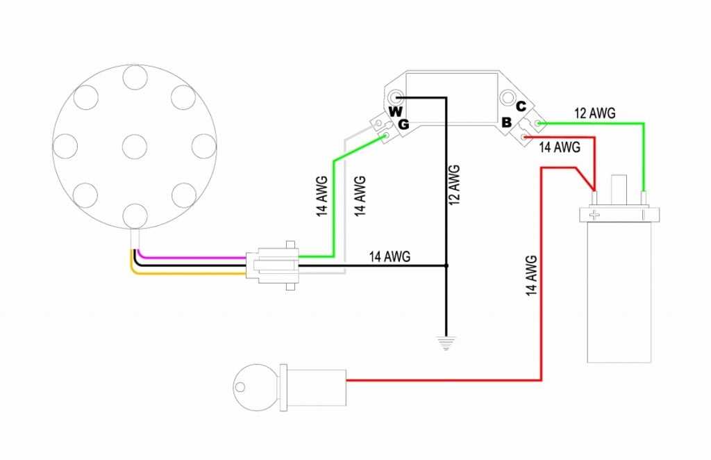 4 wire distributor wiring diagram