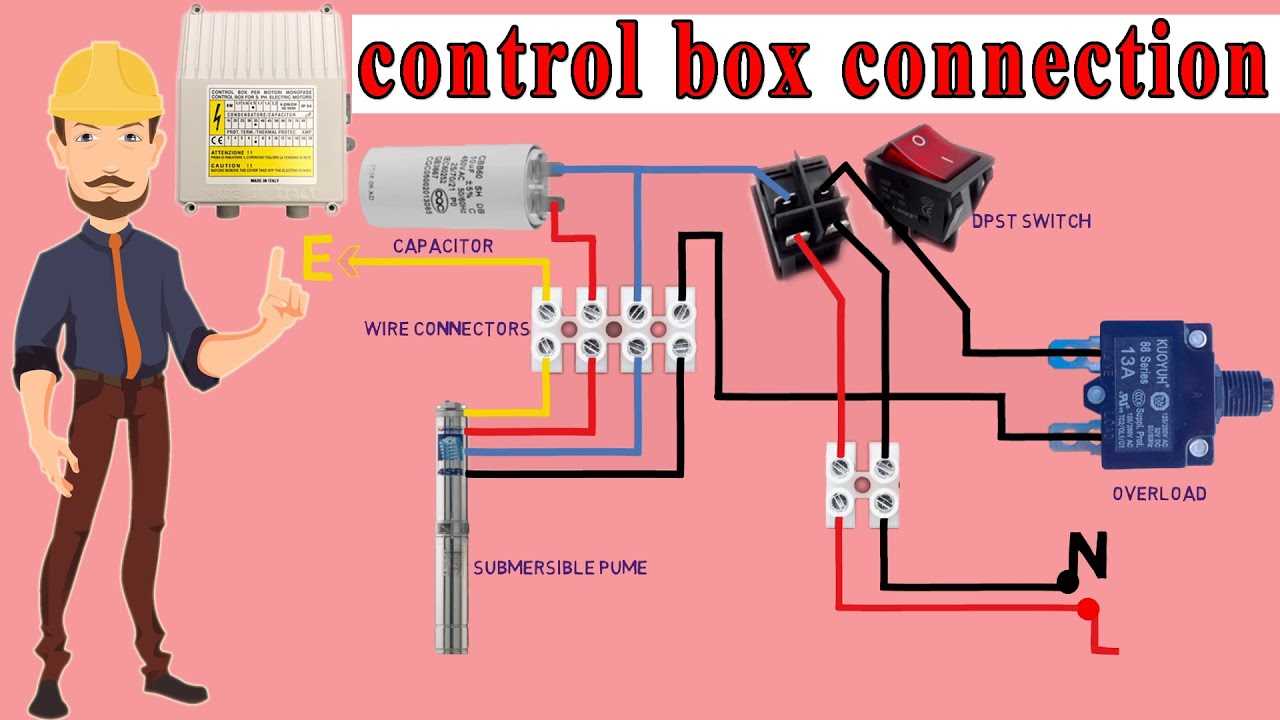 4 wire submersible pump wiring diagram