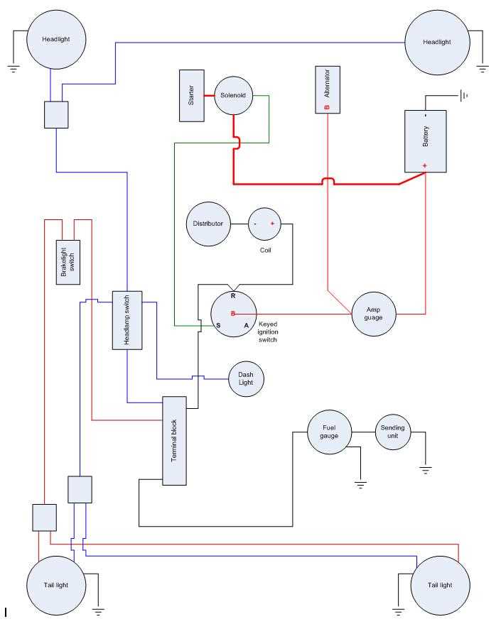 wiring diagram for ford 8n 12 volt