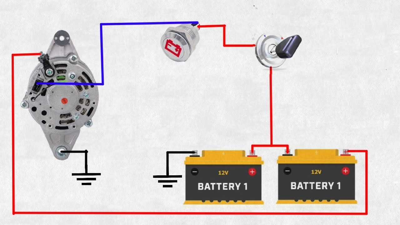 24 volt alternator wiring diagram